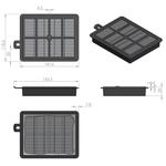 Vlakfilter - Philips/Aeg/Electrolux - HEPA - doos