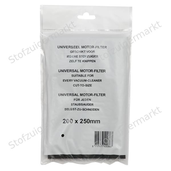 Mikrofaser - filter - zuschneidbar - 250x 200mm 4mm - universal