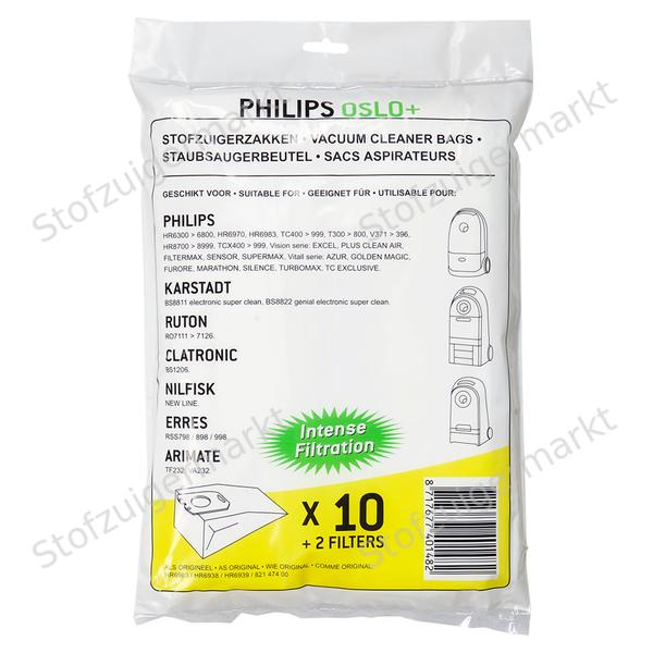 Microfiber - stofzuigerzakken - Philips - polybag