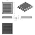 Vlakfilter - Nilfisk GM200/499 - HEPA - doos