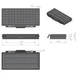 Vlakfilter - Bosch/Siemens BSGL5/VSQ8 - HEPA - doos