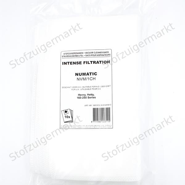 Staubsaugerbeutel aus Mikrofaser, geeignet für Numatic James, Henry  – 10 Beutel